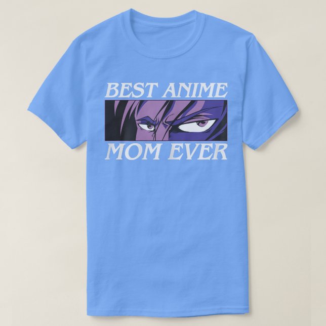 Camiseta Melhor anime para mulheres Mãe Alguma Vez Manga Ja (Frente do Design)