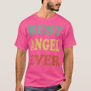 Camiseta Melhor Anjo Sempre Engraçado Nome Personalizado