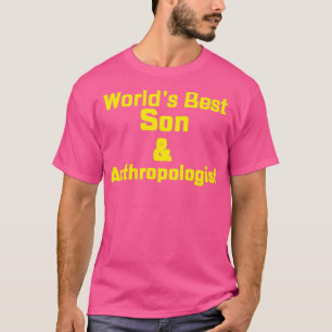 Camiseta Melhor Antropólogo do Filho do Mundo x27s