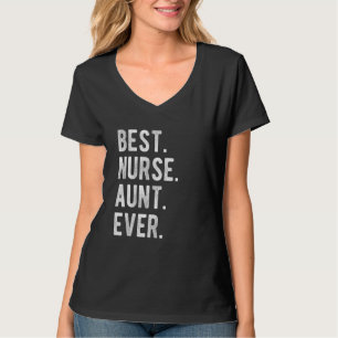 Camiseta Melhor Apreciação da Tia Enfermeira