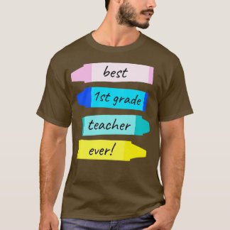 Camiseta Melhor Apreciação de Professores do Primeiro Grau