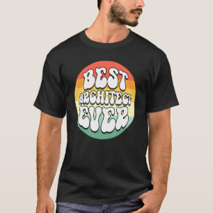 Camiseta Melhor Arquiteto Sempre Construtor Incrível Fofo L