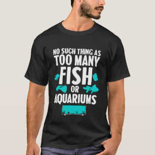 Camiseta Melhor Arte de Aquário para Homens Mulheres Tanque