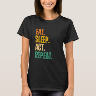 Camiseta Melhor Arte de Atuação para Ator de Teatro Drama H