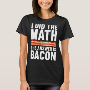 Camiseta Melhor Arte De Bacon Para Homens Comida Carne De P