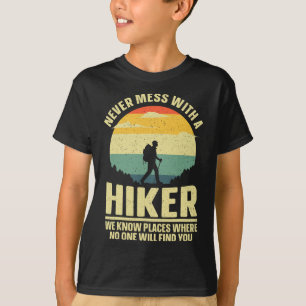 Camiseta Melhor Arte de Caminhada para Homens e Mulheres Eq