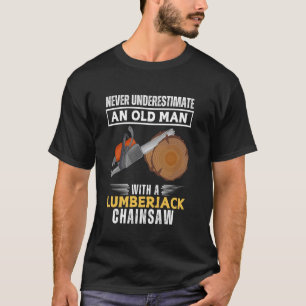 Camiseta Melhor Arte de Lenhador Homens Mulheres Arborista