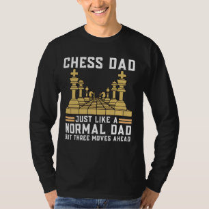 Camiseta Melhor Arte Do Jogador De Xadrez Para Homens Pai K