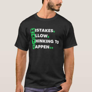 Camiseta Melhor Arte Matemática Para Homens Calcula Matem