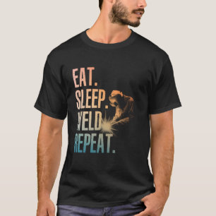 Camiseta Melhor Arte Para Homens MIGTIG Soldadura Meta