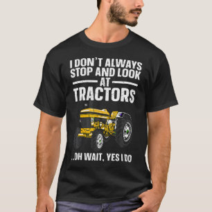 Camiseta Melhor Arte Trator Para Rapazes, Mulheres Trator D