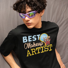 Camiseta Melhor Artista de Makeup - Doméstico MUA