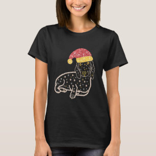 Camiseta Melhor Árvore de Dachshund de Natal Bonita