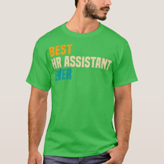 Camiseta Melhor Assistente Hr Ever 2