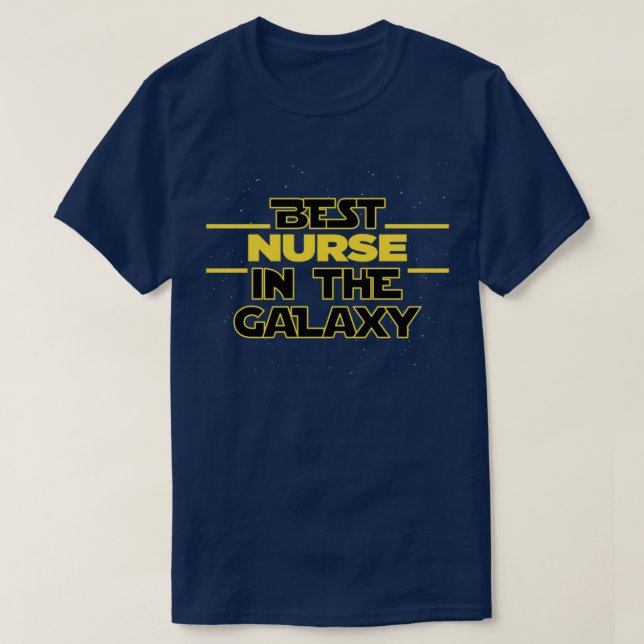 Camiseta Melhor assistente médico nos gritos da galáxia (Frente do Design)