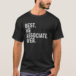 Camiseta Melhor Associado de RH de Todos os Tempos Colega d