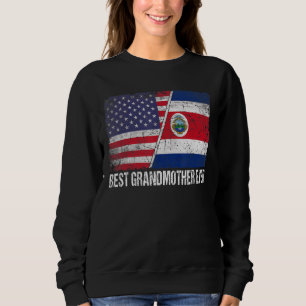 Camiseta Melhor Avó Alguma Vez Americana Bandeira Da Costa 