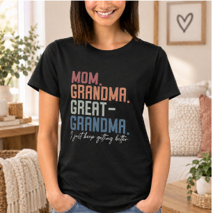 Camiseta Melhor Avó & Avô de Todos os Tempos – Avós