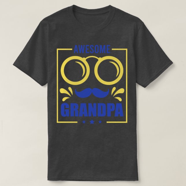 Camiseta Melhor Avô Avô Gift Niece Avós (Frente do Design)
