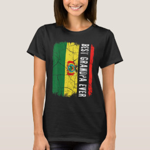 Camiseta Melhor Avô Boliviano Ever Bolívia Avô Pai