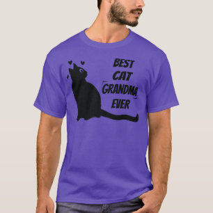 Camiseta Melhor Avó De Gato De Gato