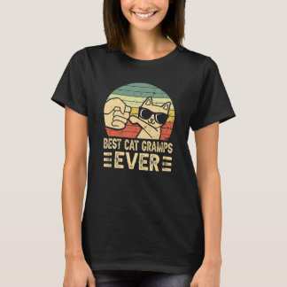 Camiseta Melhor Avô de Gato de Todos os Tempos Bump Fit Dia