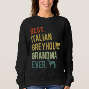 Camiseta Melhor Avó de Italian Greyhound de Sempre Cachorro