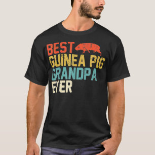 Camiseta Melhor Avô de PIG da GUINÉ Alguma Vez com presen