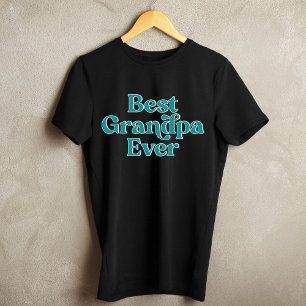 Camiseta Melhor Avô de Todos os Tempos Citação Retro Dia do