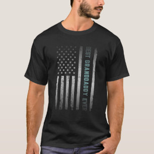 Camiseta Melhor AVÓ De Todos Os tempos Com O Pai Da Bandeir