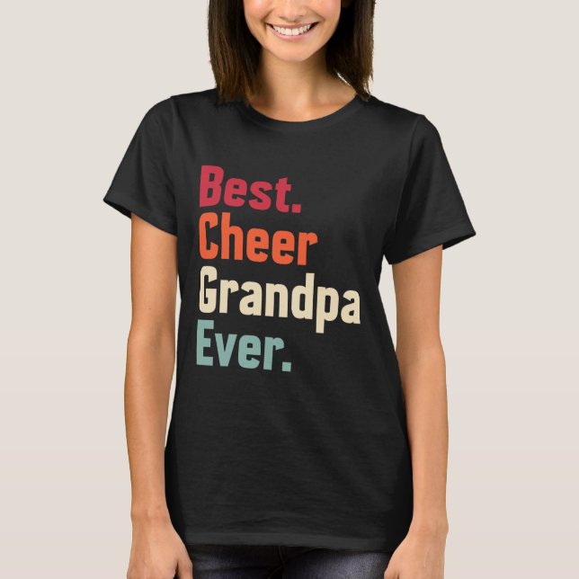Camiseta Melhor Avô de Torcida de Todos os Tempos - Avô de  (Frente)