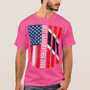 Camiseta Melhor Avô De Trinidade E Tobago Americano