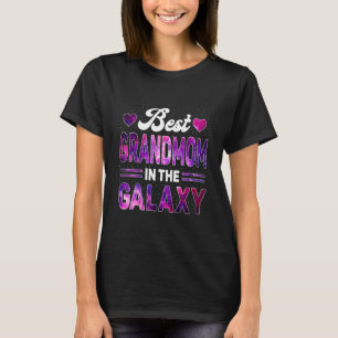 Camiseta Melhor Avó dia de as mães Na Galáxia Incrível