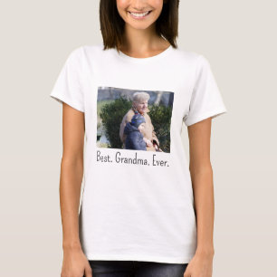 Camiseta Melhor Avô do Mundo Foto da Família