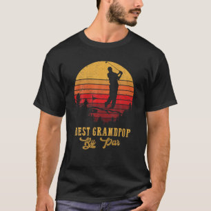 Camiseta Melhor Avô Do Par Dia de os pais Golf Golfin