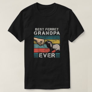 Camiseta Melhor Avô Ferret Nunca