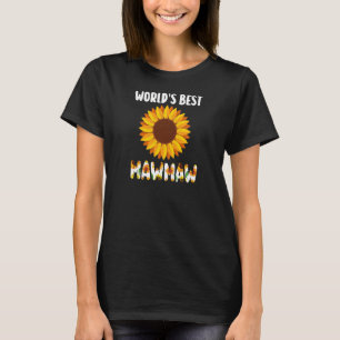 Camiseta Melhor avó Mawmaw do mundo feminino