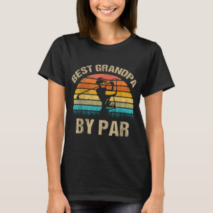 Camiseta Melhor Avô Por Golfe De Dia de os pais