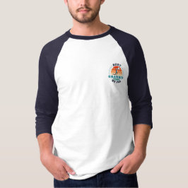 Camiseta Melhor Avô Por Par Retro Golf Personalizado