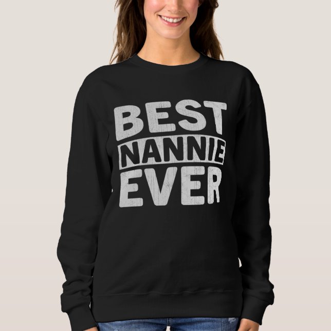 Camiseta Melhor Babá de Sempre no Dia das Mães Babá (Frente)