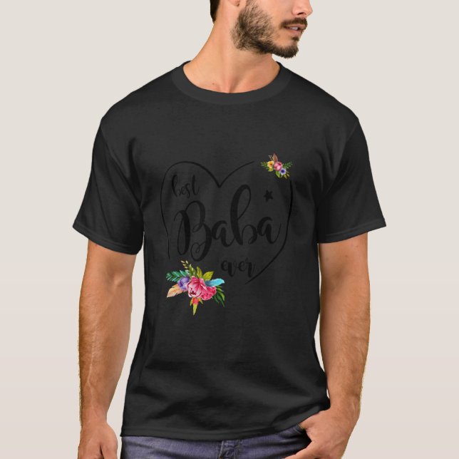 Camiseta Melhor Baba de Todos os Tempos Baba (Frente)