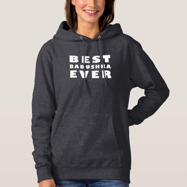 Camiseta Melhor babushka de todos (Frente)