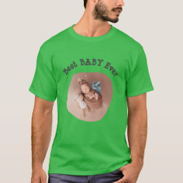 Camiseta Melhor BABY já carregou sua foto da família quadra