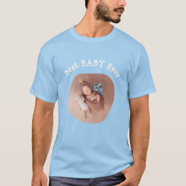 Camiseta Melhor BABY já carregou sua foto da família quadra
