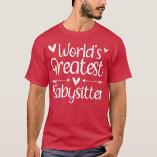 Camiseta Melhor Babysitter De 1598