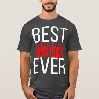 Camiseta Melhor Badmintonista Ever 1