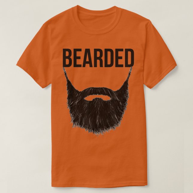 Camiseta melhor barba longa 3 (Frente do Design)
