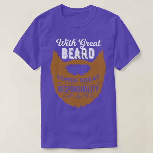 Camiseta Melhor Barba Para Amantes De Barba (Frente do Design)