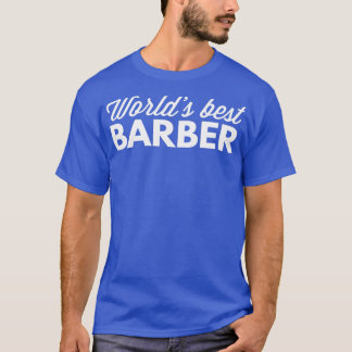 Camiseta Melhor barbeiro 3 do mundo