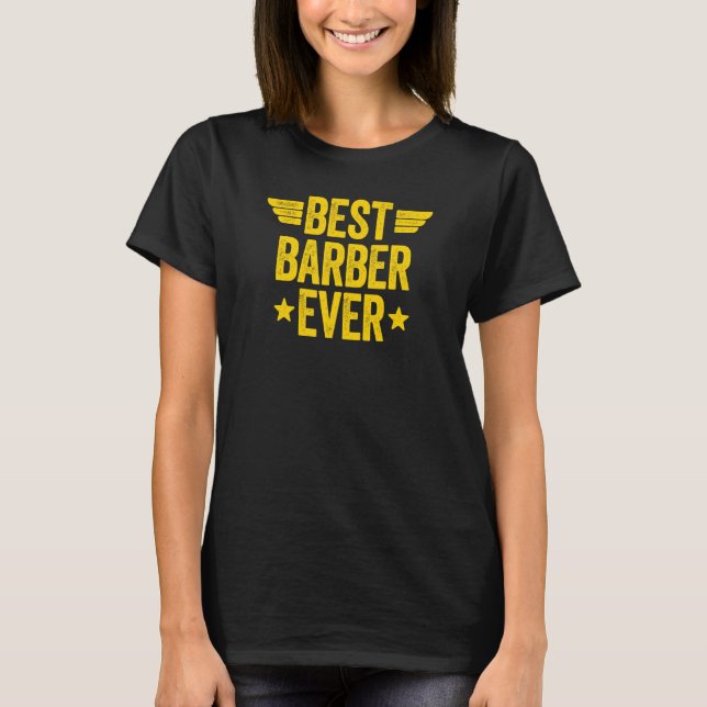 Camiseta Melhor barbeiro Ever 2 (Frente)